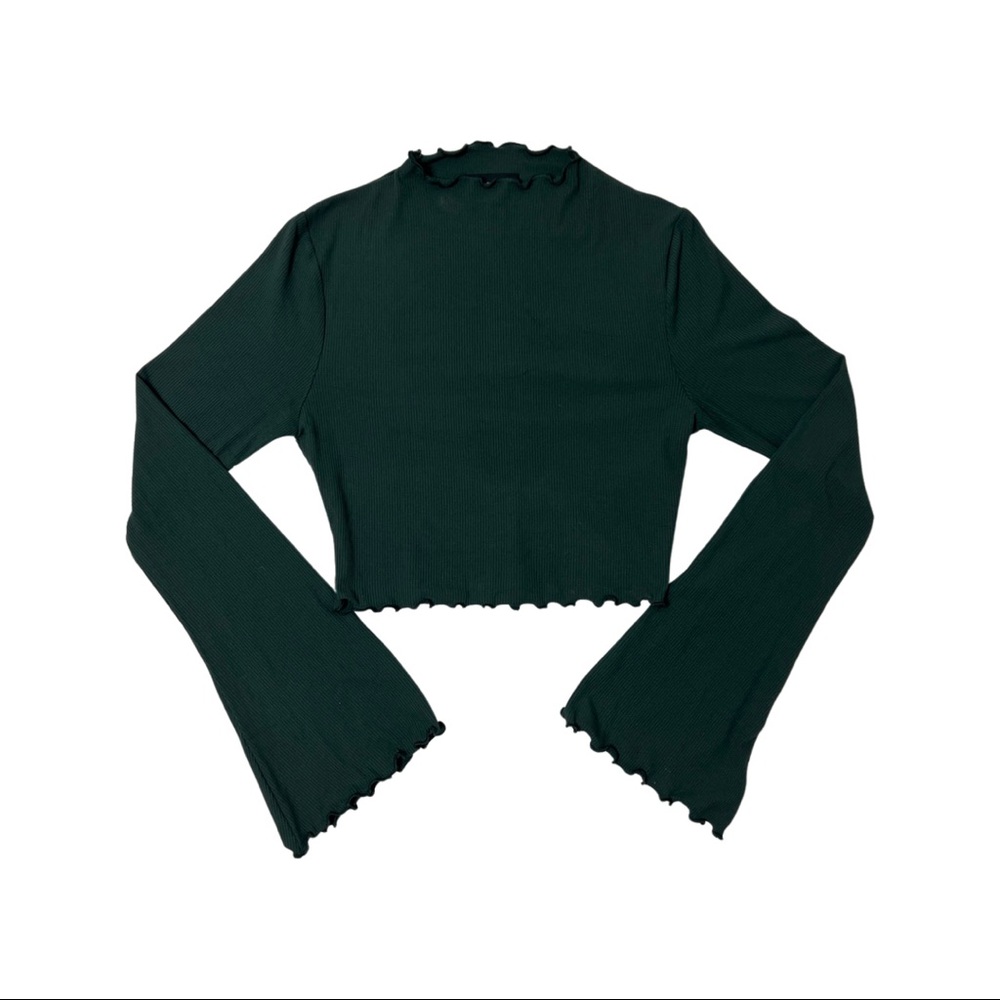 Majorelle | Women’s Cropped Long Sleeve Top Size S